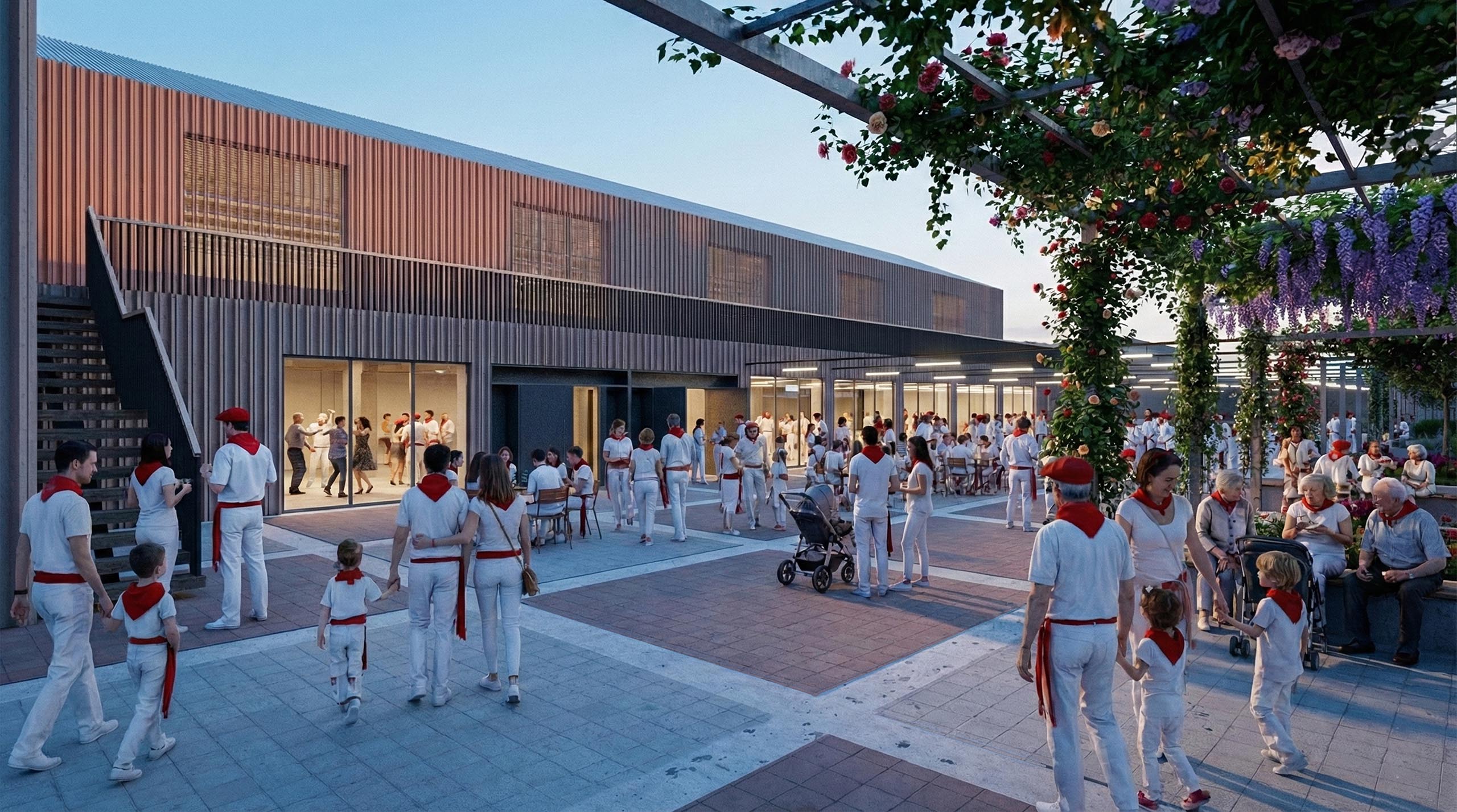 Rehabilitación pabellón multiusos